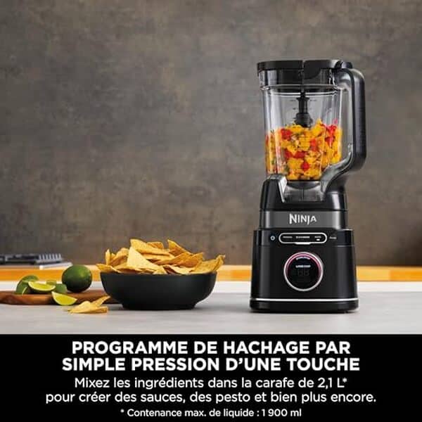 Découvrez notre test complet du Ninja Detect Power Blender 3-en-1, un mixeur puissant de 1200W. Performances, avantages et avis pour bien choisir votre blender.