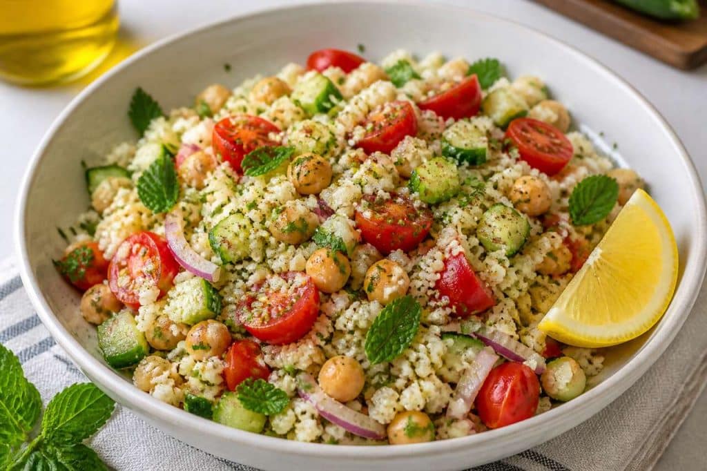 Taboulé de chou-fleur : la recette légère et fraîche