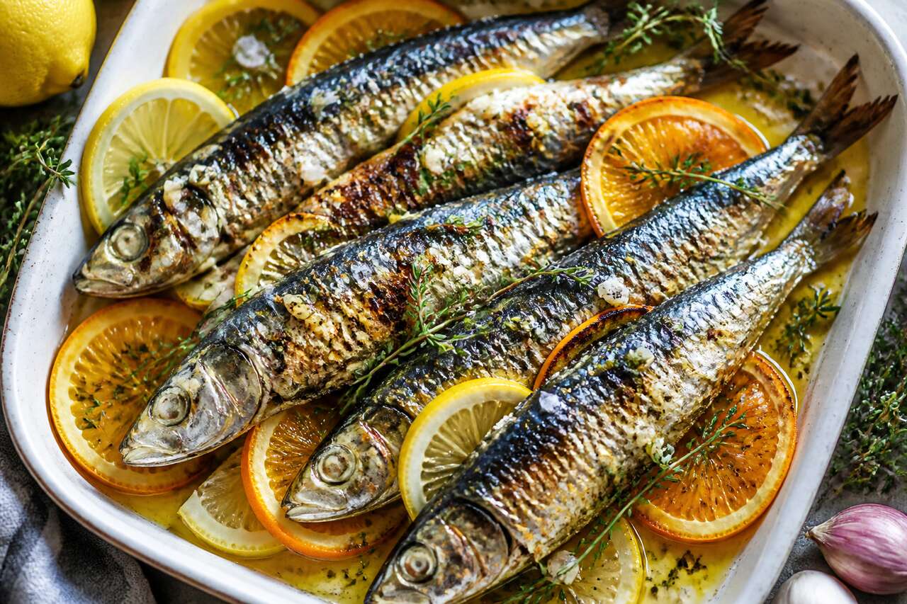Sardines grillées aux agrumes et thym citron : recette facile