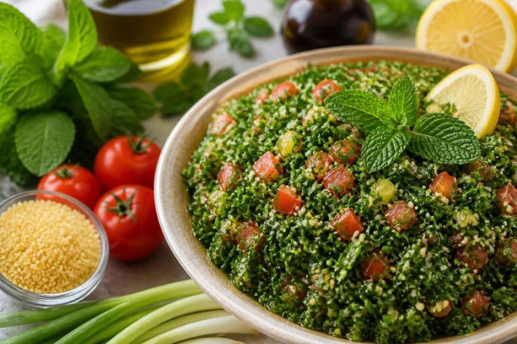 Taboulé libanais : la recette authentique et fraîche