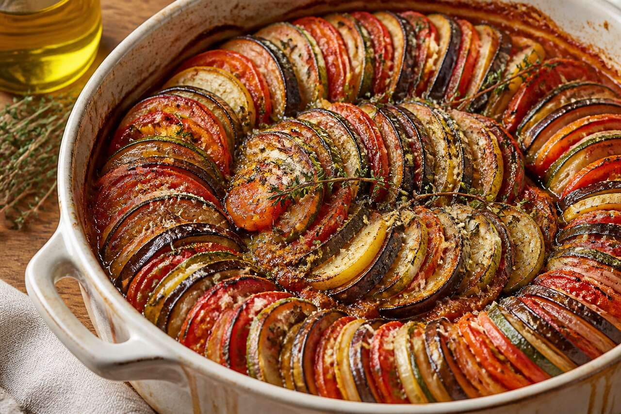 Tian de légumes provençal : la recette facile et savoureuse