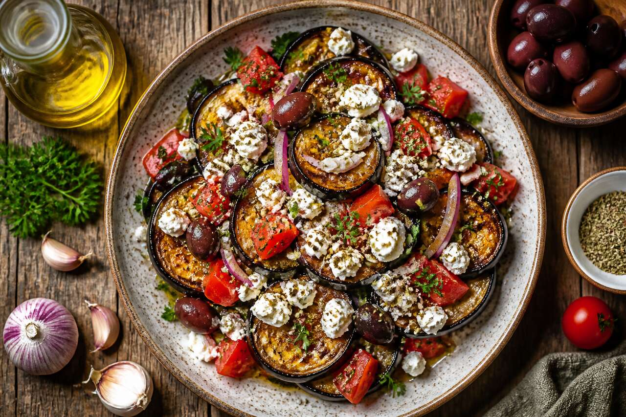 Aubergines à la grecque : la recette facile et savoureuse