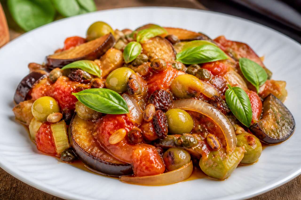 Caponata d'Alba Pezone : la recette sicilienne authentique