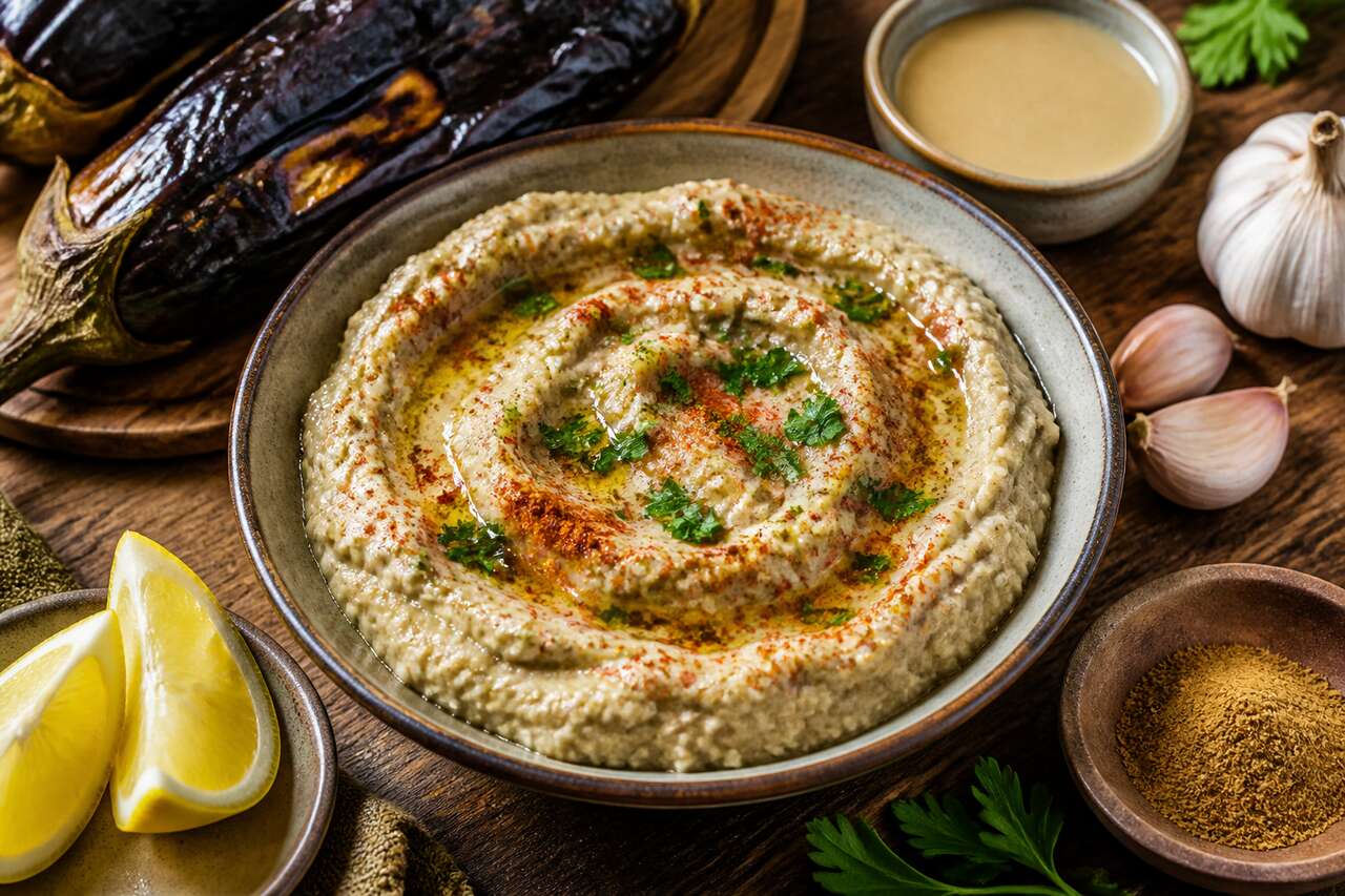 Caviar d'aubergines ou baba ganoush : la recette facile
