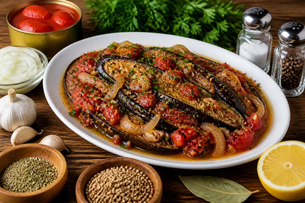 Aubergines à la grecque : recette facile et savoureuse