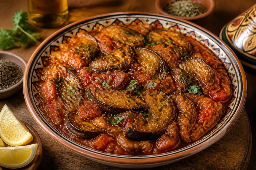 Zaalouk d'aubergines : la recette marocaine facile et savoureuse