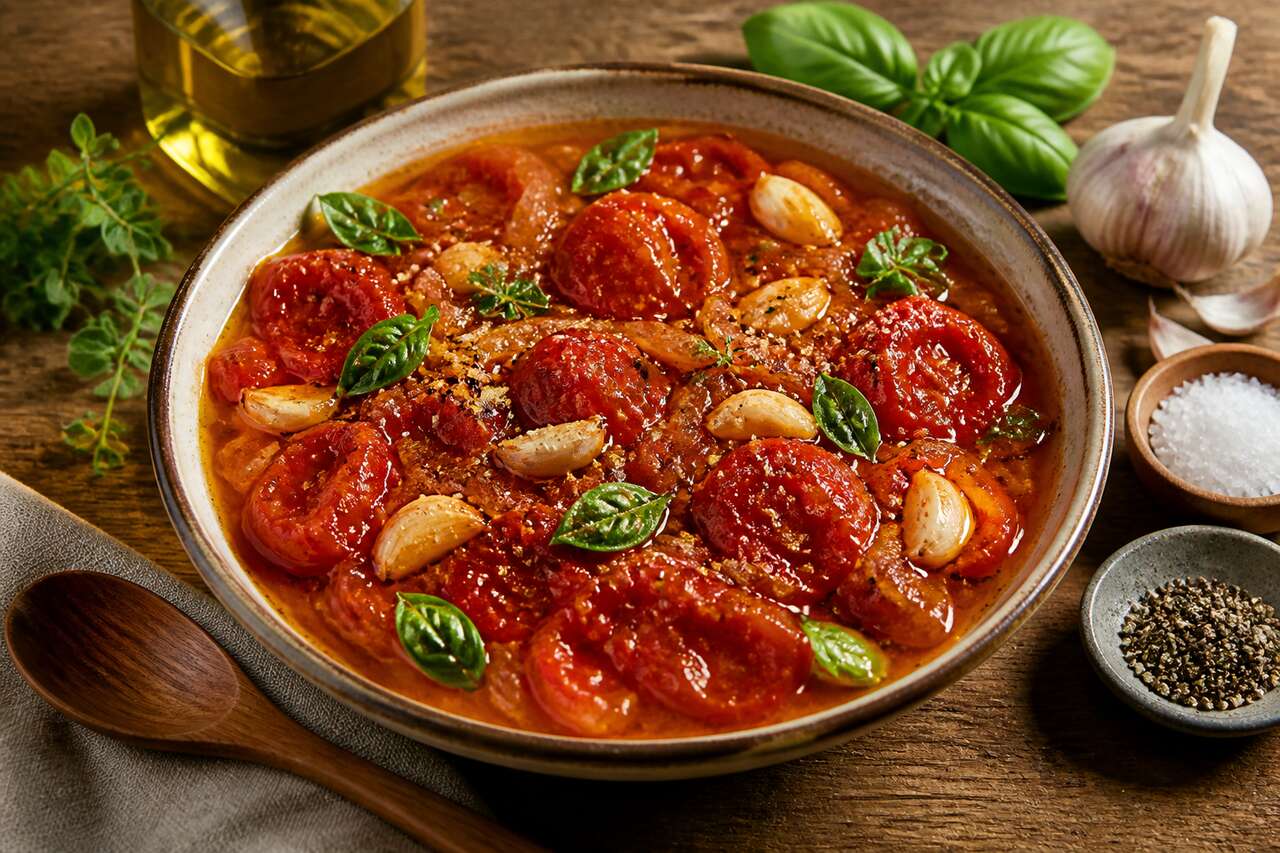 Sauce aux tomates confites maison : la meilleure recette