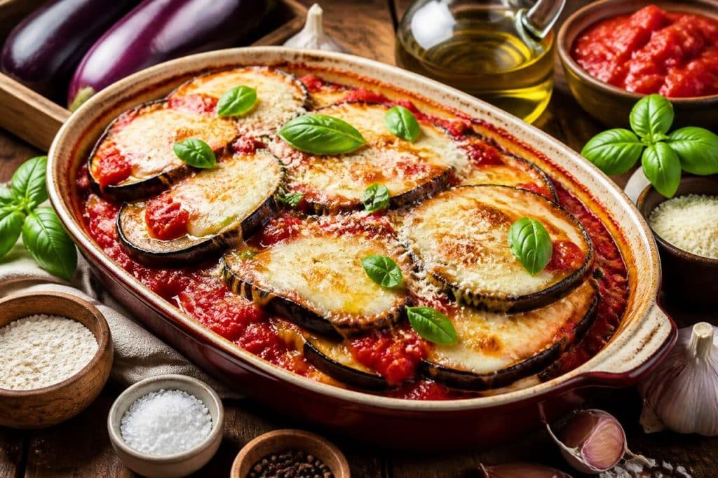 Aubergines alla parmigiana : la recette italienne authentique