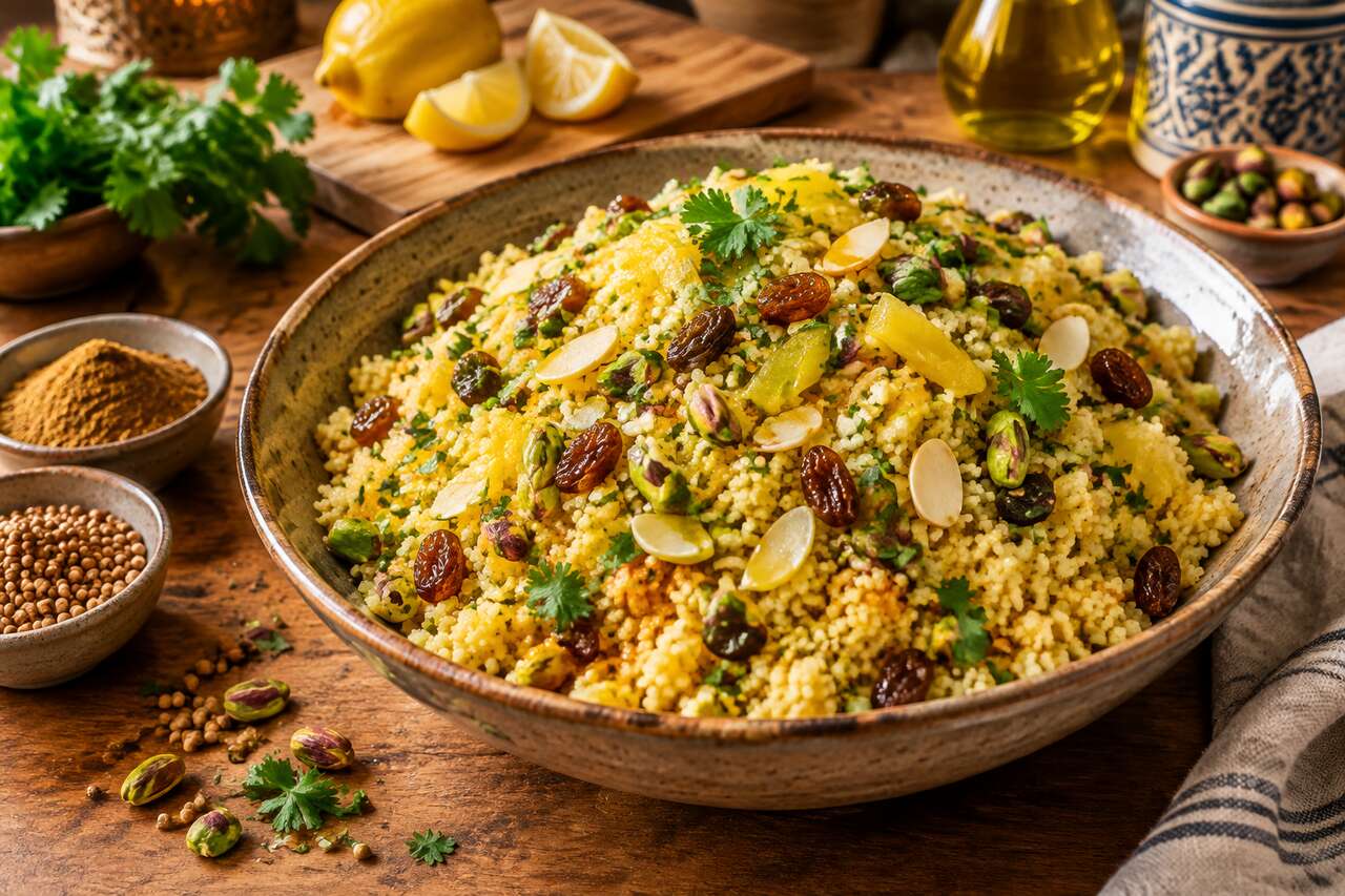 Semoule verte de Yotam Ottolenghi : la recette