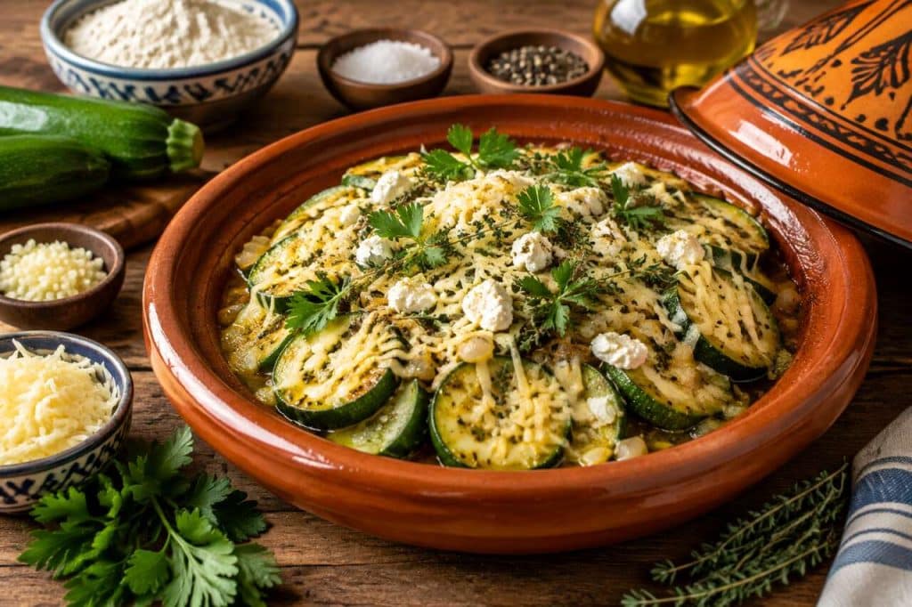 Tajine tunisien à la courgette : une recette savoureuse et facile