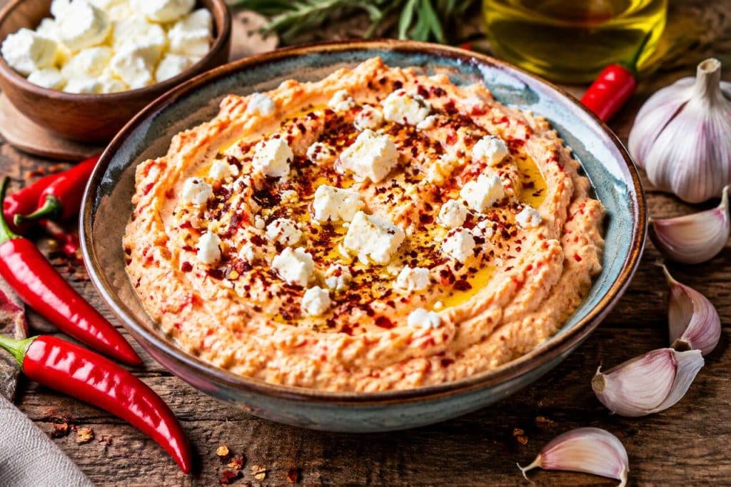 Tirokafteri : la recette grecque de la feta pimentée