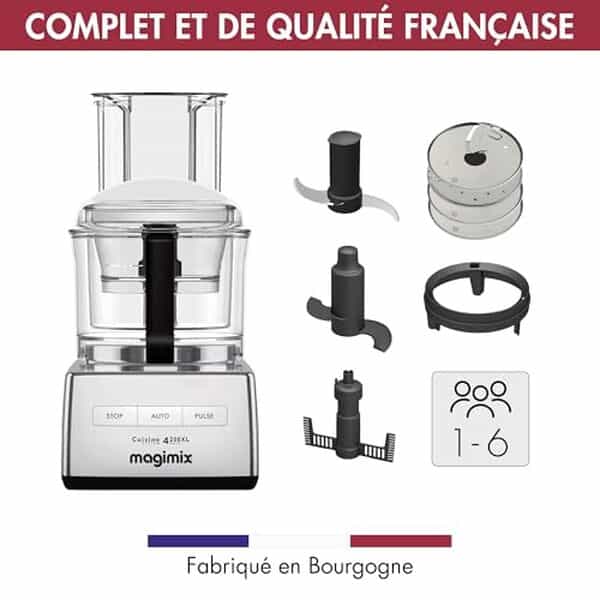 Découvrez notre test détaillé du robot Magimix CS 4200 XL : performances, fonctionnalités et verdict final pour ce robot multifonction haut de gamme.