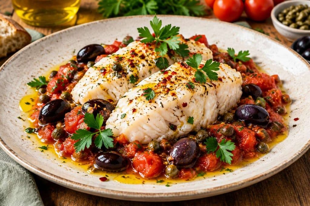Morue à la sauce puttanesca : la recette méditerranéenne