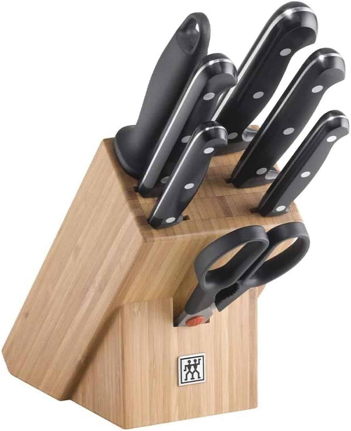 Test du bloc de couteaux 8 pièces Zwilling Twin Chef : performance et élégance en cuisine