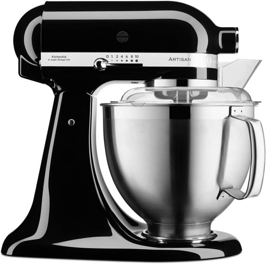 Test du robot de cuisine Kitchenaid Artisan 5KSM185PSEOB noir