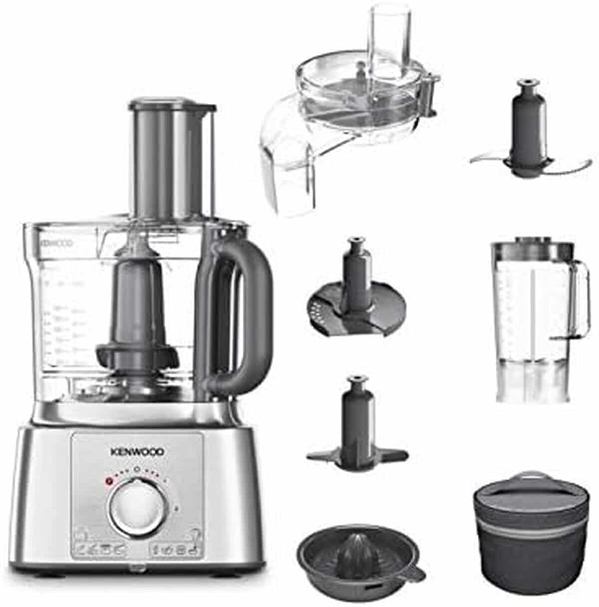 Test du robot Kenwood Multipro express 1000 w 3 l argent