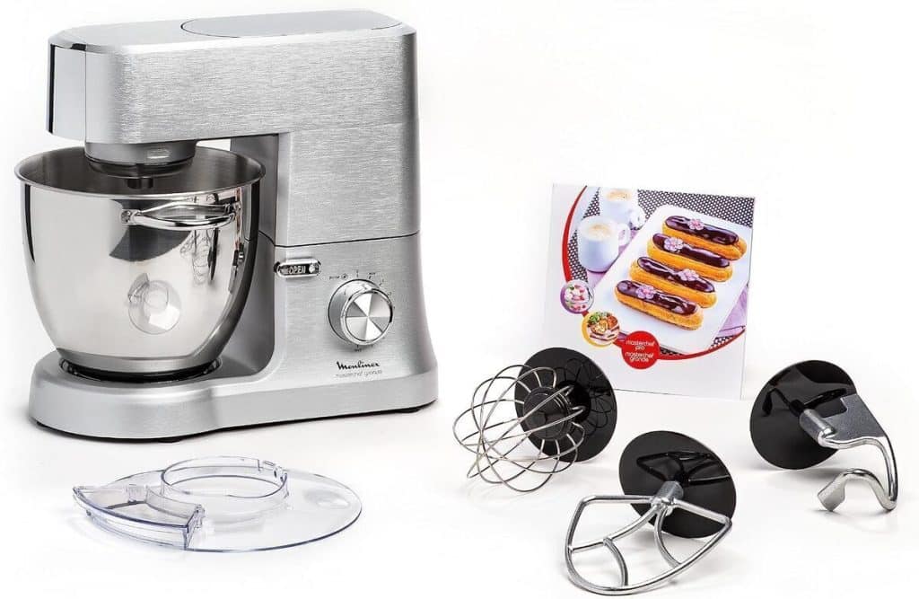 Test du robot pâtissier Moulinex Masterchef grande 1500 W, bol XXL 6, 7 L