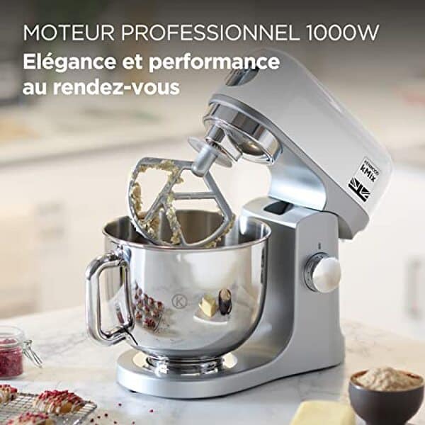 Découvrez notre test détaillé du robot pâtissier Kenwood KMX750WH 1000 W : performances, avantages et inconvénients pour bien choisir votre appareil. 