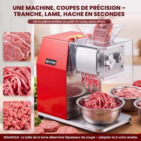 Découvrez notre test détaillé de la trancheuse viande NEWTRY 850W : performances, précision de coupe et puissance de ce modèle haut de gamme pour vos besoins professionnels et domestiques. 