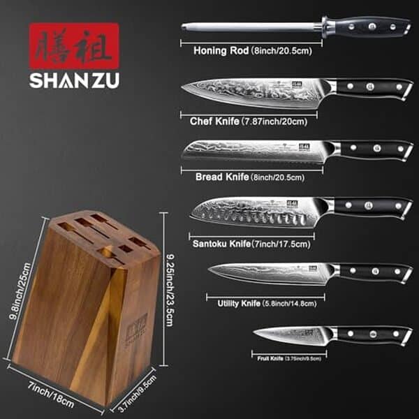 Découvrez notre test détaillé de l'ensemble de couteaux damas Shan Zu Pro : qualité, tranchant et durabilité au meilleur prix pour les cuisiniers exigeants.