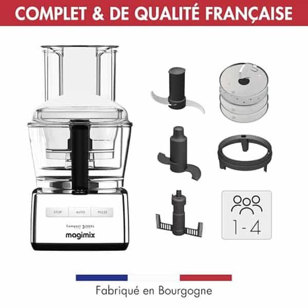 Découvrez notre test détaillé du robot Magimix 3200 : performances, design compact et polyvalence. Avis honnête et comparatif pour bien choisir votre robot culinaire.