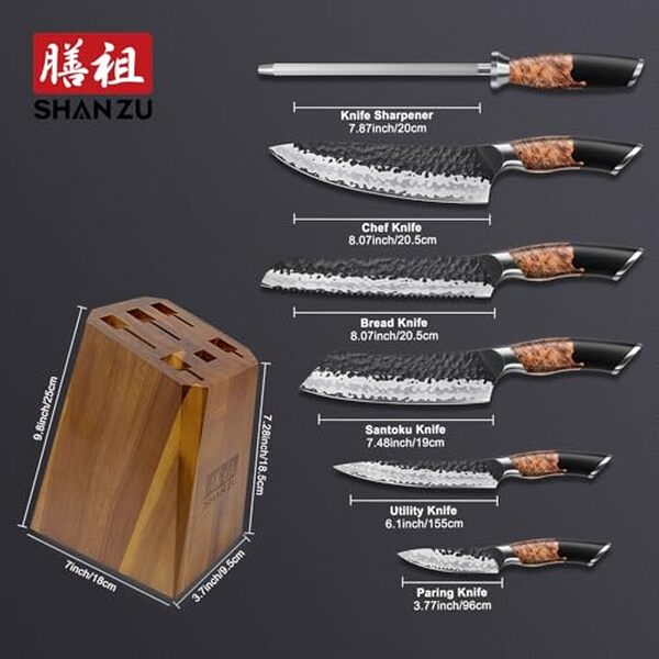 Découvrez notre test complet des couteaux japonais Shan Zu. Analysez leur performance, leur durabilité et leur artisanat traditionnel pour équiper votre cuisine.