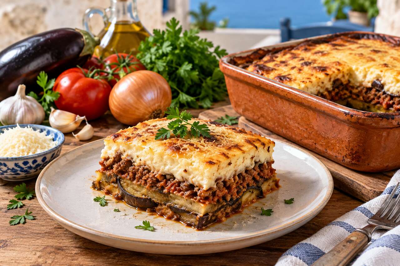 La vraie moussaka grecque : recette authentique et traditionnelle