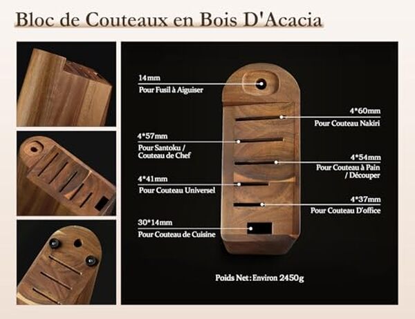 Découvrez notre test détaillé du bloc de couteaux HEZHEN : qualité, design et praticité pour équiper votre cuisine avec style et efficacité. 