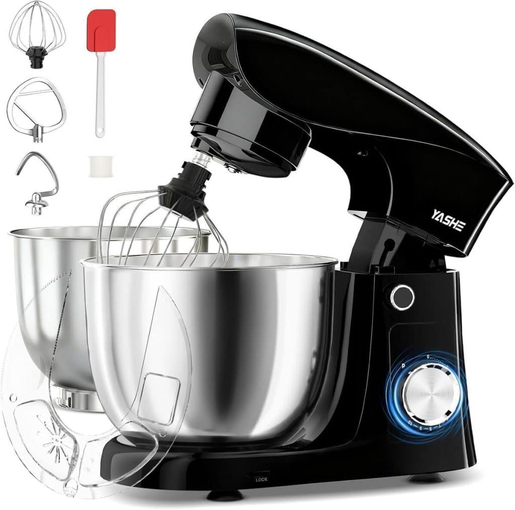 Test du robot pâtissier YASHE 1500W : puissance et polyvalence