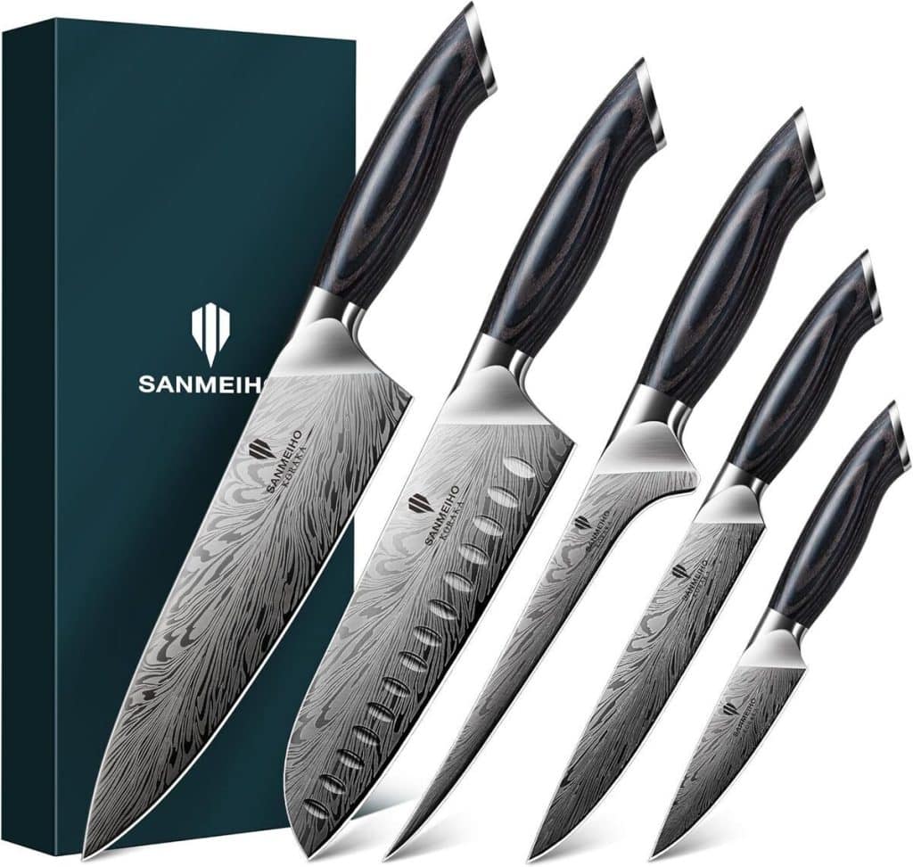 Test du set de couteaux Sanmeiho 63 HRC : tranchant exceptionnel